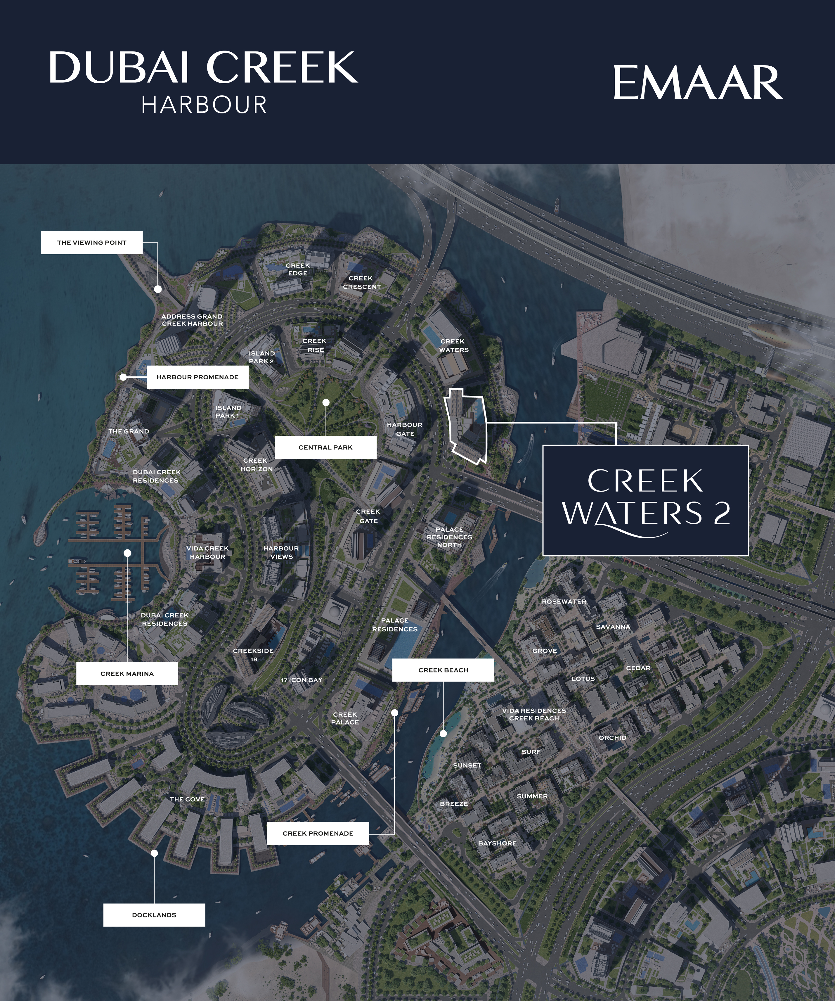 Creek Waters By EMAAR